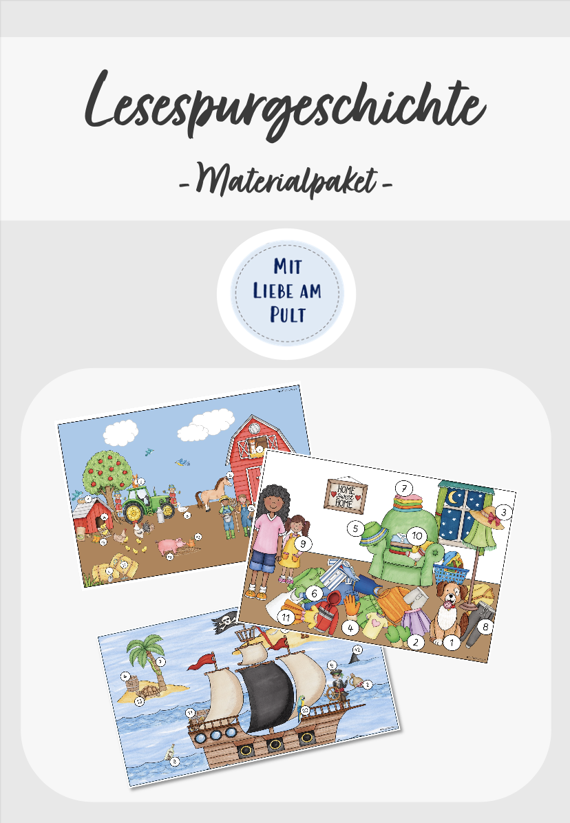Materialpaket - Lesespurgeschichten (Klasse 2/3) – Unterrichtsmaterial