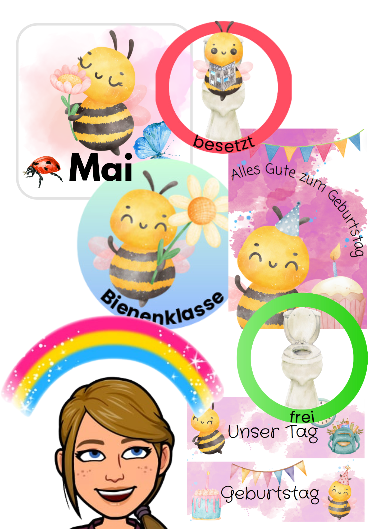 Materialpaket Bienenklasse 1 4 Klasse Unterrichtsmaterial Im Fach 