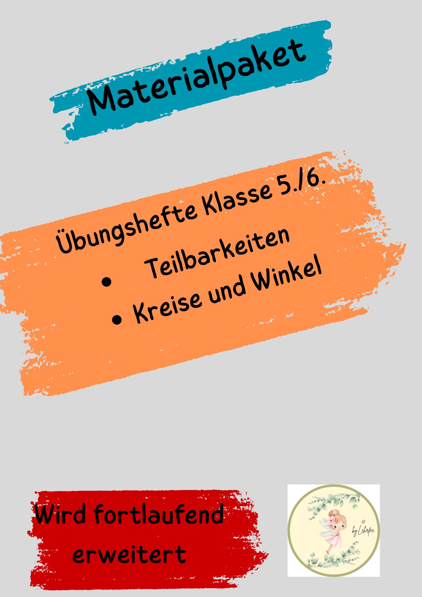 Materialpaket - Übungshefte Mathe Klasse 5./6. – Unterrichtsmaterial im