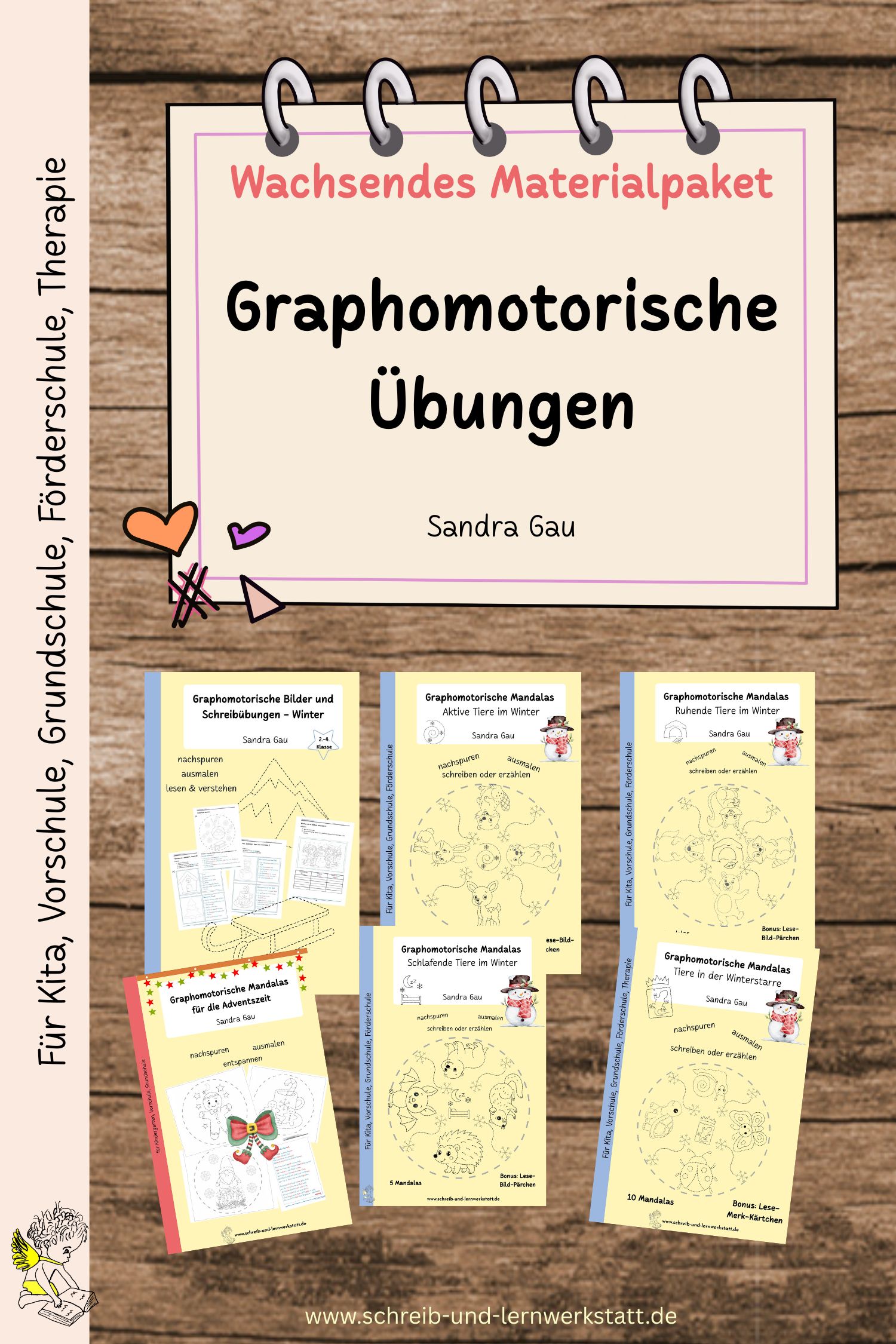 Materialpaket: Graphomotorische Übungen – Unterrichtsmaterial in den